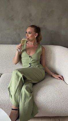 sage green suit Sage Wedding Outfit, Sage Green Bridesmaid Jumpsuit, Sage Green Pantsuit, Sage Green Womens Suit, Sage Suit Women, Pantsuit For Wedding Guest, Sage Green Jumpsuit Wedding, Olive Green Suit For Women, Sage Green Wedding Outfit