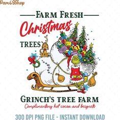 the farm fresh christmas tree farm logo