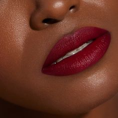 Just as the name implies, Cherry Red - 1935 delivers a deep, brilliant cherry color with a slightly blue undertone. Inspired by a 1935 rich red hue that has effortlessly stood the test of time, Cherry Red - 1935 comes in a striking gold metal tube and features our signature vintage-inspired bullet shape. Line your lips with perfect precision thanks to the angled tip, and fill in color using the blunt slides for a polished semi-matte look that stays in place all day. Triple pigmented, feather-pro Cherry Red Lipstick, Cherry Color, Women Lipstick, Long Wear Lipstick, Red Lipstick, Dance Performance, Lipstick Lip, Lipstick Colors