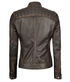 Moto Rub Off Quilted Dark Brown Leather Jacket For Women







Rev up your style with our Moto Rub Off Quilted Dark Brown Leather Jacket for Women. This jacket exudes a rugged yet chic appeal with its quilted design and rich dark brown color. Crafted from 100% real lambskin leather, it offers durability and a luxurious feel. Whether you're hitting the road or stepping out in the city, this moto-inspired jacket adds an edgy flair to any outfit, making it a must-have for the fashion-forward women. Peplum Leather Jacket, Asymmetrical Leather Jacket, Quilted Leather Jacket, Maroon Leather Jacket, Dark Brown Leather Jacket, Varsity Jacket Women, Distressed Leather Jacket, Black Leather Moto Jacket, Cafe Racer Jacket