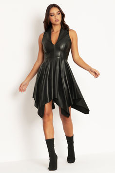 Roamer Warm Zip Handkerchief Dress - LIMITED ($149AUD) by BlackMilk Clothing Handkerchief Style, Skater Dresses, Style Skirt