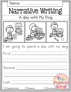 writing worksheet for kids with pictures