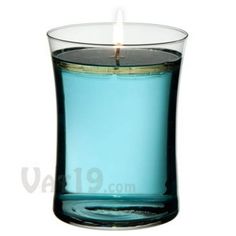 The H2O Water Candle Kit allows you to create a custom candle with items you already have lying around the house. All you need are the kit, a glass container, water, and cooking oil! To build your candle, fill any glass vessel with water, add a bit of coloring powder to get your desired hue, pour in a thin layer of cooking oil, and insert the floating wick platform. H2O Instant Water Candles create a flame that appears to be floating directly on the surface of the water! It's easy peasy, and a p Water Candles, H2o Water, Candle Kit, Water Candle, Candle Kits, Custom Candle, Dinner At Home, Custom Candles, Color Powder