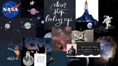 nasa collage with space images and captions