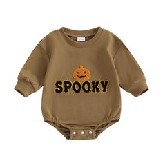 PRICES MAY VARY. Material: 65%cotton and 35%polyester. skin-friendly,breathable,soft and comfy.newborn infant baby boy halloween outfit pumpkin sweatshirt romper bodysuit onesie spooky baby boy clothes,halloween baby boy rompers, halloween baby romper. Feature: cute spooky pumpkin embroidery romper,halloween baby boy outfit newborn infant boy clothes,baby boy halloween romper long sleeve onesie bodysuit,halloween baby sweatshirt romper boy,halloween baby bubble romper sweatshirt oversized tshirt Halloween Onesie Boy, Halloween Baby Photos, Newborn Halloween Outfits, Baby Boy Halloween Outfits, Newborn Halloween Costumes, Sweatshirt Romper, Fall Bodysuit, Baby Boy Halloween, Baby Halloween Outfits