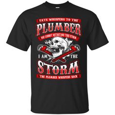 I AM THE STORM Funny Plumbers Plumbing T-Shirt available in T-shirt, hoodie, tank top, longsleeve, multi color and size S M L XL XXL 3XL 4XL 5XL. Shipping from the US. Easy 30 day return policy - Shop now! 6.1-ounce, 100% cotton .Double-needle neck, sleeves and hem; Roomy Unisex Fit. Ash is 99% cotton, 1% poly; Sport Grey is 90% cotton, 10% poly; Dark Heather is 50% cotton, 50% polyester .Decoration type: Digital Print. Made by Gildan Plumber Humor, I Am The Storm, The Storm, Plumbing, Ash, Multi Color, Shop Now, Digital Prints, Tank Top