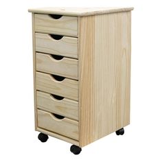 Solid wood alternative to plastic storage. Unit rolls under workspace to maximize space, but also keeps items in reach. Ideal for crafters to organize smaller items. Strong drawers are deep and wide enough to hold a ream of paper. Roll cart easy to move around. Perfect for scrapbooking, project rooms, kitchens, garage or office. Color: Clear. 12x24 Paper Storage, Craft Storage Drawers, Kitchen Wrap, Craft Cart, Wood File, Office Color, Rolling Storage, Rolling Cart, Plastic Drawers