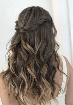 Prom Hair Medium, Cute Prom Hairstyles, Best Bridal Makeup