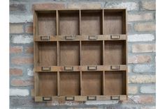 Rustic Wooden Wall Organizer – Multi Compartment Display - Decor interiors Pigeon Hole Shelves, Cubby Hole Shelves, Cubby Hole Storage, Old Wooden Furniture, Wall Shelf Storage, Apothecary Design, Pigeon Hole, Wooden Cubby, Wooden Wall Shelf