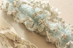 Bridal garter set - Paris romance v1 Blue Bridal Garter, Bridal Accessories Belt, French Themed Wedding, Paris Romance, Bride Garter, Bridal Honeymoon, Garter Wedding, Wedding Theme Inspiration, Theme Inspiration