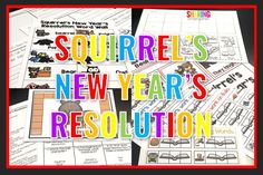 Squirrel's New Year's Resolution Activities and Printables - Sharing Kindergarten https://sharingkindergarten.com/squirrels-new-years-resolution/