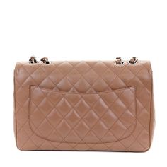 This Chanel Caramel Caviar Jumbo Classic Flap Bag is in pristine condition. A must have for any collector, the Jumbo Classic is elegant and timeless. Durable and textured caramel colored caviar leather is quilted in signature Chanel diamond pattern. Silver interlocking CC twist lock secures the flap. Leather and chain entwined strap may be carried single or double. Dust bag included. Measurements: 12” x 8” x 3” Proudly offered from Only s for $8,900.00. Payment by bank wire only. Please email fo Classic Flap Bag, Ysl Shoes, Jimmy Choo Sunglasses, Bag Silver, Fendi Shoes, Trending Handbag, Caramel Color, Sunglasses Branding, Classic Flap