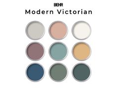 the different shades of paint for modern victorian