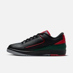 Style No. DV9956-006 Color: Black/Fire Red/Cement Grey/Fir Green Wear a shoe with over 30 years of legacy that remains fresh to this day. Making its debut in 1986, the AJ2 was the cool younger sibling of its famous predecessor—a sleeker and more pared-down version of the iconic AJ1. With premium leather and an Air-Sole unit underfoot, this throwback serves the ultimate combo of wearability and style. Air Jordan 2 Low "Origins" Men's Shoes. Air Jordan 2 Retro Low, Nike Air Jordan 2, Air Jordan 2 Retro, Younger Sibling, Air Jordan 2, Red Puffer, Cement Gray, Jordan 2, Black Fire