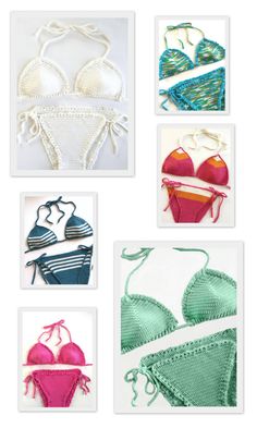 Crochet Bikini Pattern Brazilian Cut Boho Crochet Bikinis Fitted Crochet Patterns For Beach, White Crochet Swimwear For Pool, Handmade White Summer Swimwear, Handmade White Swimwear For Poolside, White Handmade Summer Swimwear, Handmade White Triangle Top Swimwear, Handmade White Swimwear For Summer, Handmade White Swimwear For Beachwear, Handmade White Swimwear For Beach Season