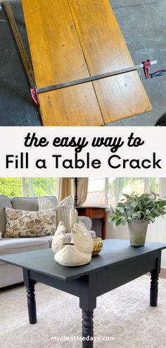 Cracks happen, whether you own an antique table or a modern farmhouse piece. This week, I’m sharing how to repair a wooden table crack using Durham’s Rock Hard Water Putty and bring it back to life. This is a great tip for anyone into DIY furniture makeovers or upcycled home décor. Click through for all the steps to refurbish your old cracked table.