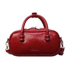 UAKISS - Small Red Shoulder Bags with Short Handle for Women 2024 Y2K PU Leather Korean Fashon Handbags and Purses Crossbody Bag SIZE: (Width)23cm * (Height)13cm * (Thickness)7cm Handle Height:7cm Woven Beach Bags, Silver Handbag, Handbags And Purses, Floral Bags, Chain Crossbody Bag, Mini Handbags, Boston Bag, Shoulder Messenger Bag, Cute Bows