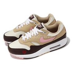 Top Rated Nike Wmns Air Max 1 87 Valentines Day Women LifeStyle Casual Shoes FZ4346-200, Women's Shoes Nike Air Max 87, Women Lifestyle, Air Max 1, Top Rated, Air Max, Women's Shoes, Nike Air Max, Casual Shoes, Nike Air