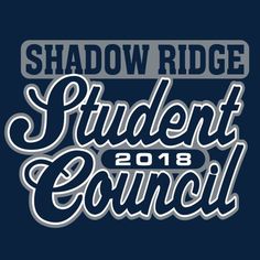 the shadow ridge student council logo