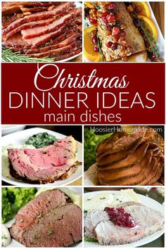 christmas dinner ideas for main dishes