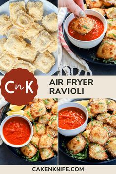 air fryer ravioli is an easy appetizer to serve at any party