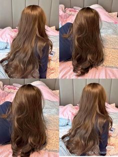 Brown Wavy Hair, 90s Hair, Brown Hair Inspo, Hair Inspiration Long, Hair Stylies, Long Brown Hair, Hair Stylist Life, Hair Inspo Color, Dream Hair