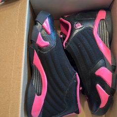 Worn Maybe Twice. In Very Good Condition Sporty Pink Jordan Shoes With Rubber Sole, Pink Jordan Shoes With Rubber Sole, Sporty Pink Low-top Jordan Shoes, Pink Jordan Sports Shoes, Pink Jordan Shoes With Round Toe For Sports, Pink Jordan Shoes With Cushioned Footbed, Pink Sporty Jordan Shoes, Sporty Pink Jordan Shoes, Pink Sporty Jordan Shoes For Sports