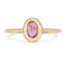 Oval North/South Ring - 18k Gold + Pink Sapphire – KMJ Colorful Stone Ring, Gold Oval Pink Sapphire Rings, Pink Gem Engagement Ring, Gem Engagement Ring, Graduation Ring, Graduation Rings, Butterfly Earrings Gold, Pink Gem, Nail Jewelry