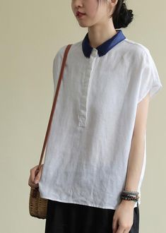 Women lapel side open linen clothes Cotton white shirt

Materials used:linen

Measurement:Size XL/US16-18/EUR44   
length 60cm / 23.4"
bust 108cm / 42.12"
Waist 102cm / 39.78"
Cuff 36cm / 14.04"
hem 106cm / 41.34"


Size XXL/BUST-112cm   
length 61cm / 23.79"
bust 112cm / 43.68"
Waist 106cm / 41.34"
Cuff 38cm / 14.82"
hem 108cm / 42.12"



Size 3XL/BUST-116cm   
length 62cm / 24.18"
bust 116cm / 45.24"
Waist 110cm / 42.9"
Cuff 40cm / 15.6"
hem 110cm / 42.9"



We ship worldwide.

Tracking number White Linen Tops With Placket, White Linen Top With Collared Neckline, White Linen Tops With Buttons, White Linen Top With Buttons, White Linen Shirt With Buttons, White Linen Button-up Top, White Linen Top With Casual Collar, White Linen Button-up Shirt, White Shirts Women