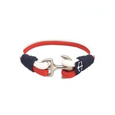 Sailors, surfer, traveler and especially YOU! Upgrade your style with Bran Marion Nautical Bracelets and Keychain! This is a handmade bracelet that gives elegance to your wrist and a handmade keychain that upgrade the looks of your boat and car keys. It is made of the highest quality, nautical, sailing ropes and a stainless steel anchor and ring. The color combination makes a stunning effect to an everyday look for both man and woman. There is no need to worry because of the salt water, sun's he Handmade Nautical Adjustable Bracelets, Handmade Adjustable Nautical Bracelets, Nautical Anchor Bracelets As Gift, Nautical Anchor Bracelet As Gift, Nautical Anchor Bracelet Gift, Navy Nautical Adjustable Bracelets, Adjustable Navy Nautical Bracelet, Navy Adjustable Nautical Bracelet, Adjustable Anchor Bracelets For Beach