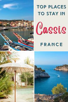 Some of the best hotels in Cassis can be found near the port and near the calanques Provence France Travel, Bucket List Hotels, Paris Travel Guide, France Photos, Luxury Retreats, Travel South