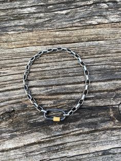 Great piece for a man or woman to wear everyday. Comes in a variety of sizes with 3 clasp color options. Everyday Link Bracelet With Box Clasp, Chain Bracelet, Color Options, Chain, Sterling Silver, 10 Things, Silver, Gold, How To Wear