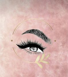 Eye Lash Design, Makeup Artist Logo Design, Lash Room Ideas, Eyelash Decor, Makeup Logo Design, Lashes Fake Eyelashes, Lash Quotes, Brow Stylist, Eyelash Technician