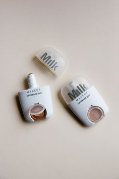 Urban Outfitters - Blog - Tips + Tricks: Milk Makeup One-Handed How-Tos Cool Makeup Packaging, Makeup Packaging Design, Make Up Kits, Makeup Coverage, Alat Makeup, Makeup Package, Cosmetic Design, Milk Makeup