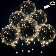 Amazon.com: Light up led balloons (warm white-12 sets with battery) : Toys & Games College Graduation Party Decorations, Bobo Balloons, Balloon Light, Clear Balloon, Light Up Balloons, Indoor Birthday, Helium Tank, Led Balloons, White String Lights