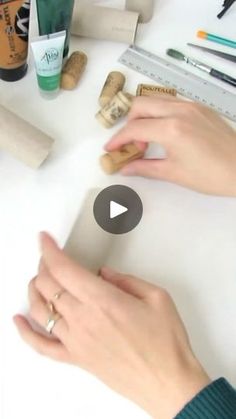 60K views · 1.2K reactions | Is it too early to start crafting for Christmas? 😅 
Enjoy making and decorating mini Christmas tree 🎄 
A fun Holiday craft to make with family and friends…Plus a decorating Christmas tree contest sounds like a fun activity to me 😆

Supply list:

🧻Toilet paper roll 
💚Green paint 
🍷Wine cork 
✂️ Scissors 
⚪️Hot glue 
📏Ruler 
✏️Pencil 
✨Glitter, beads, stickers, yarn,…

🎄You can find the full video tutorial to make the DIY Christmas tree on my YouTube channel (link in profile) 

🎄Have fun Crafting🎄

#toiletpaperrollcrafts #paperrollcrafts #toiletpaperroll #paperroll
#recycledcrafts #recycleddiy #diyrecycling #upcycled #upcycing #recycledmaterials #reuserecycle #fromtrashtotreasure #ohohdeco #christmasdecorations #minichristmastree #christmascrafts #chris Christmas Tree Crafts Diy, Decorating Christmas Tree, Cork Crafts Christmas, Fun Holiday Crafts, Craft To Make, Christmas Tree Advent Calendar, Wine Cork Crafts, Paper Roll Crafts