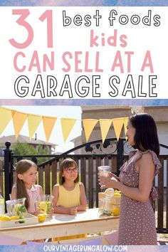 Yard Sale Snacks To Sell, How To Prepare For A Yard Sale, What To Sell At A Yard Sale