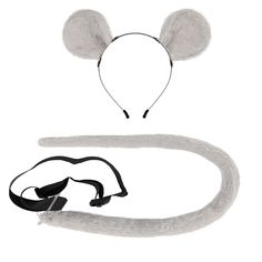 a mouse ears and headband set on a white background