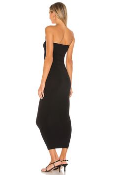 • 93% polyamide, 7% elastane• Unlined• Neckline to hem measures approx 46" in length Sleek Stretch Maxi Dress For Date Night, Ruched Midi Dress For Date Night, Lined Midi-length Bodycon Dress, Fitted Sleek Maxi Dress, Fitted Maxi Bodycon Dress With Flattering Silhouette, Stretch Bodycon Midi Dress With Lining, Fitted Maxi Length Bodycon Dress With Flattering Silhouette, Stretch Elastane Bodycon Dress With Flattering Silhouette, Fitted Maxi Length Bodycon Dress