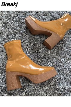 Shipping: Worldwide Express Shipping AvailableDelivery time: 7-15Days Fast ShippingReturns: Fast refund, 100% Money Back Guarantee.Brand Name: nuolaianBoot Type: Motorcycle bootsShaft Material: Stretch FabricOutsole Material: PVCUpper Material: PUOrigin: Mainland ChinaCN: GuangdongSeason: WinterInsole Material: Short PlushHeel Type: Square heelLining Material: Short PlushBoot Height: Over-the-KneeItem Type: BootsFashion Element: ROMEDepartment Name: AdultToe Shape: Square ToeHeel Height: Super H Staple Shoes, Boots Long, Lesbian Fashion, Comfy Heels, Boots High Heels, Platform High Heel Shoes, Heels Platform, Boots High, Platform Ankle Boots