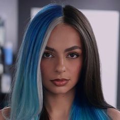 Neon Blue, Hair Transformation, Pastel Blue, Blue Hair, Hair Trends, Her Hair