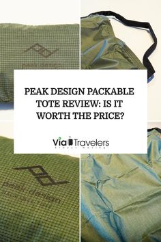 Peak Design packable tote review: Is it worth the price?