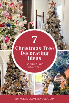 christmas tree decorating ideas including ornaments and decorations