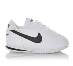 Nike Infant Cortez Leather White/Black |  Shoe Carnival Nordstrom Nike, Reflective Shoes, Baby Jordans, Outlet Nike, Sneakers Heels, Baby Nike, Led Shoes, Bumbo