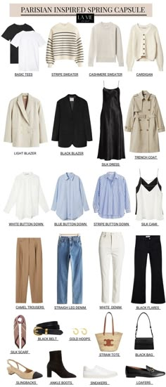 Corporate Girlie, Hourglass Outfits, Minimalist Wardrobe Capsule, Ultimate Capsule Wardrobe, Parisian Outfits, Style Analysis, Classic Capsule Wardrobe