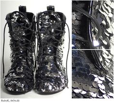 Sequin Combat Boots Space Costumes, Sequin Boots, Cute Styles, Girls Heels, Business Services, Hair Fashion, All Things Cute, Temporarily Unavailable