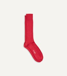 A really good pair of socks is the perfect finishing touch to any outfit. These ribbed sports socks are knitted in Wales from the highest quality cotton. 100% Cotton Made in Wales Mid-Length Sports Socks, Sport Socks, Mid Length, Wales, Socks, Sports, Red