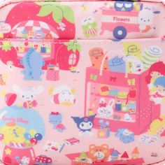 "Fancy Shop x Sanrio Characters" Collection is released at Japan Sanrio Store Today~ Fancy shop design series that makes you feel nostalgic somewhere ♪ All-patterned design makes it fun to find out which character is ★The size is just right for storing grooming goods and cosmetics♪ Size: About 13 x 6 x 12 cm Material: PVC, polyester Detail Zipper closure Exterior: 1 open pocket, Interior: 1 openpocket Photo credit: Sanrio Japan Sanrio Store, Fancy Shop, Strawberry Charm, Sanrio Japan, Badtz Maru, Flower Cart, Fancy Gifts, Character Collection, Zipper Charms