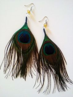 Peacock Earrings Peacock Earrings, Halloween Shopping, Jewelry Earrings Dangle, Etsy Earrings, Jewelry Gifts, Dangle Drop Earrings, Dangle Earrings, Jewelry Earrings, Accessory Gift