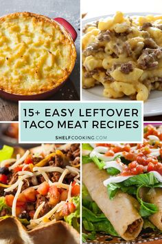 15 easy leftover taco meat recipes that are perfect for busy weeknights